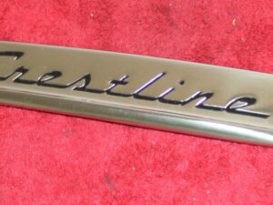 1953 Ford Crestline Victoria Sunliner Convert NOS RH FENDER ORNAMENT MOULDING