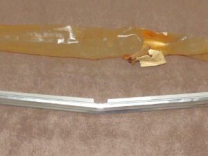 1967 1968 Mustang Fastback Coupe GT CS Convertible NOS FRONT HOOD LIP MOULDING