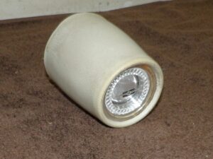 1966 Thunderbird Ht Landau Convert ORIG PARCHMENT STEERING WHEEL HORN EMBLEM PAD