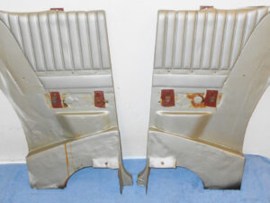 1966 Thunderbird Town Hardtop Landau ORIG IVY GOLD INTERIOR REAR QUARTER PANELS