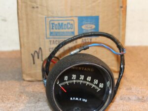1964 1/2 1965 Ford Mustang NOS 6K V8 6000 Rpm RALLY PAC TACHOMETER w/o Gauges