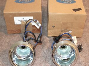1965 1966 Mustang Fastback Convertible GT Shelby NOS LH+RH FRONT PARKING LAMPS