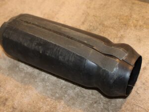 1971 1972 Mustang Mach 1 Boss Grande Cougar ORIG STEERING COLUMN TUBE LOWER BOOT
