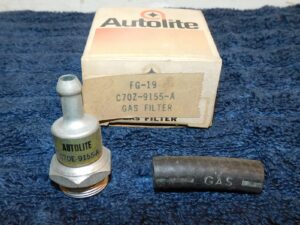 1967-1970 Mustang Shelby Cougar NOS GT 390 427 428 S CJ BOSS 302 429 FUEL FILTER
