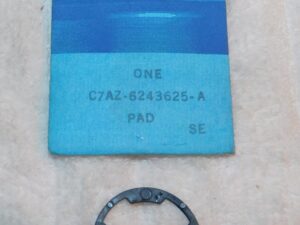 1967 1968 Ford Mustang Fastback Coupe GT Convertible NOS TRUNK LOCK CYLINDER PAD