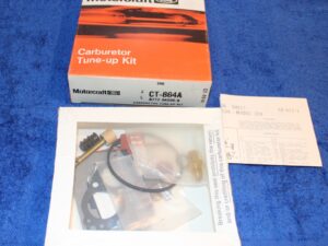 1972-1976 Ford Courier Mazda B1800 NOS 1.8L HITACHI 328 CARBURETOR TUNE UP KIT