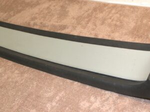 1967 1968 Mustang Coupe GT CS GTA ORIG BLACK OVER HEAD ROOF CONSOLE 67 Aluminum