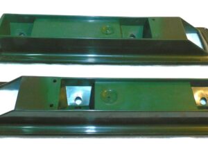 1971 1972 1973 Mustang Fastback Coupe Convertible ORIG GREEN DOOR ARM REST BASES