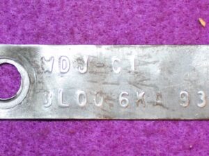 1967 Ford Mustang Fastback Coupe GT Convertible Cougar ORIG 3L00 8" REAR END TAG