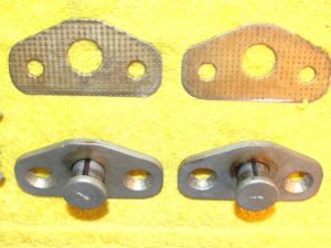 1964 1965 Mustang Fastback Coupe Convertible GT Shelby ORIG DOOR LATCH STRIKERS