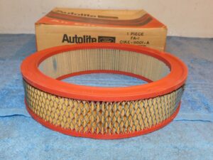1964-1967 Ford Mustang Bronco NOS AUTOLITE 6-CYL 170 200 1V AIR CLEANER FILTER
