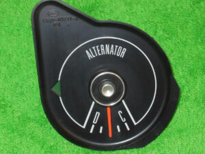 1969 1970 Mustang Fastback Boss 302 Coupe Convertible ORIG DASH ALTERNATOR GAUGE