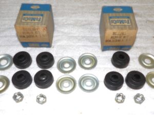 1957 1958 1959 Ford Fairlane Galaxie Taxi NOS SHOCK ABSORBER BUSHING REPAIR KITS
