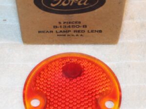28-32 Ford Car 38 5-W Coupe 35-42 Wagon 29-44 Closed Cab NOS REAR LAMP LENS RED