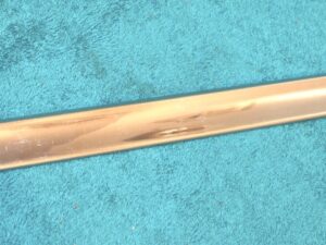 1956 Ford Customline 4-Door Country Sedan NOS LH REAR DOOR OUTSIDE LWR MOULDING