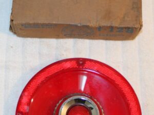1965 Ford Custom 500 Sedan ORIG NOS REAR TAIL LIGHT LAMP LENS w/o BACKUP