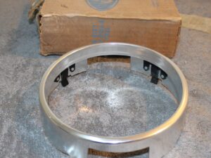 1970 Ford Custom Galaxie 500 Hrdtp Conv Wagon NOS LH OUTER HEAD LAMP DOOR BEZEL