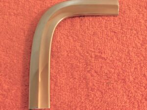 1967 1968 Mustang GT GTA Shelby ORIG FASTBACK REAR WINDOW LH CORNER TRIM MOLDING