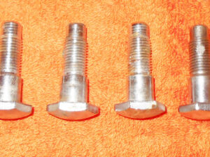 1966 1967 Mustang Fastback GT GTA Shelby Cougar Xr7 ORIG FRONT SEAT BELT BOLTS