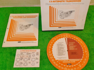 82-86 Ford Mercury Lincoln NOS C5 TRANSMISSION DIAGNOSIS MANUAL CARD GUIDE BOOKS