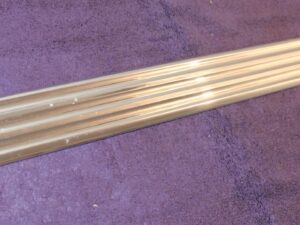 1956 Ford Fairlane 4-Door Town Victoria NOS LH or RH REAR DOOR OUTSIDE MOULDING