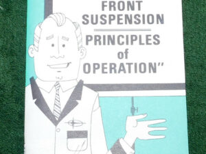 1964 Ford NOS SERVICE FORUM FILM DIGEST 'STEERING & SUSPENSION' DEALER HAND BOOK