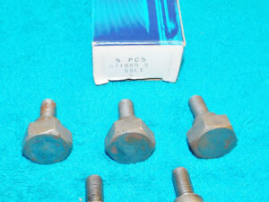 Ford Mercury Lincoln NOS New Old Stock HEX HEAD BOLTS 371885-S