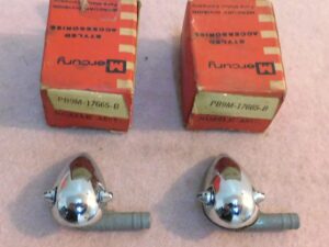 1959 Mercury Monterey Montclair Colony Park Lane NOS WINDSHIELD WASHER NOZZLES
