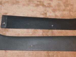 1969 1970 Mustang FASTBACK Mach 1 Shelby ORIG FOLD-DOWN REAR HOCKEY STICK TRIMS