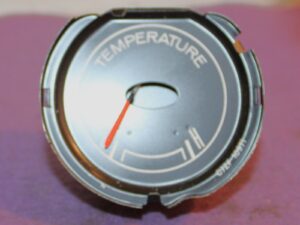 1967 Mustang Convertible Coupe Fastback GT Shelby ORIG DASH TEMPERATURE GAUGE