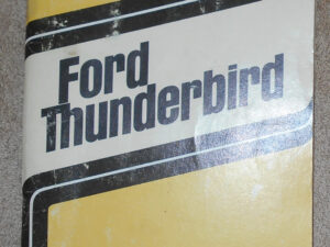 1979 Ford Thunderbird Landau ORIGINAL OWNER'S MANUAL
