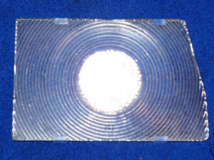 1960 Lincoln Hardtop Sedan Coupe Premiere REAR TAIL LIGHT LENS INSERT REFLECTOR