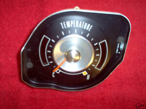 1969 1970 Mercury Cougar Hardtop Convertible ORIGINAL DASH TEMPERATURE GAUGE