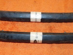1971 1972 Ford Pinto Hatchback Runabout Wagon NOS FRONT BUMPER GUARD RUBBER PADS
