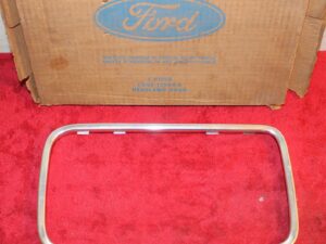 1965 Ford Fairlane 500 Coupe Sedan Wagon NOS LH FRONT HEAD LAMP OUTER DOOR BEZEL