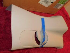 2002-2005 Explorer Aviator Mountaineer NOS LH UPPER C-PILLAR FRONT TRIM PANEL