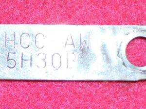 1966 Mustang GT Fastback Coupe Convertible ORIG HCC AW M/S P/S STEERING BOX TAG