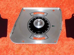 1969 Fairlane Torino 500 Cobra GT Ranchero ORIG ALTERNATOR OIL LIGHT GAUGE FACE