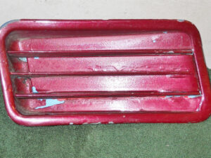 1967 Mustang Fastback Coupe Convertible GT -A ORIG RH UPPER QUARTER PANEL GRILLE