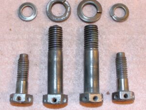 1968-1973 Mustang Shelby Mach1 Boss Cougar ORIG DISC BRAKE CALIPER BRACKET BOLTS