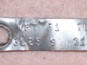 1978 Ford E100 E150 Van ORIG 3L25 9" REAR END AXLE DIFFERENTIAL TAG Traction Lok