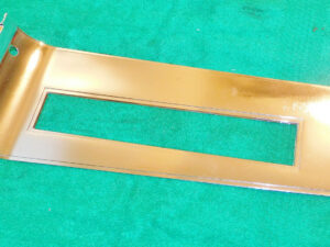 1967 Cougar XR7 GT 6.5 Litre ORIG A/T AUTO FLOOR CONSOLE SHIFT TRIM PLATE BEZEL
