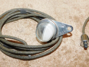 1956 Ford Passenger Car NOS ACCESSORY DASH GLOVE BOX COMPARTMENT LIGHT + SWITCH