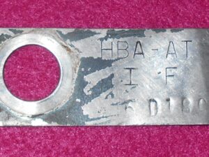 1966 Ford Falcon Futura Coupe Wagon Ranchero ORIG 289 POWER STEERING PUMP TAG