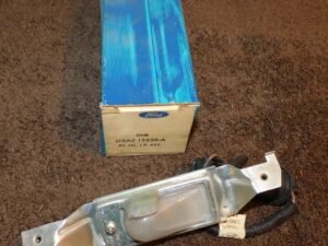 1973 Custom Galaxie 500 LTD Brougham Monterey Marquis NOS REAR LICENSE LAMP