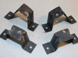1969 1970 Mustang Boss Shelby ORIG FASTBACK INTERIOR L+R QUARTER PANEL BRACKETS