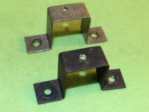 1965-1968 Mustang Shelby ORIG FASTBACK INTERIOR QUARTER SAIL TRIM PANEL BRACKETS