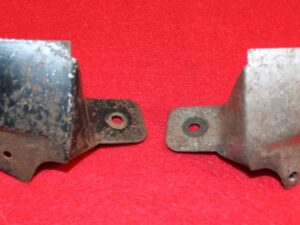 1967 1968 Mustang GT Shelby ORIG FASTBACK INTERIOR QUARTER PANEL FRONT BRACKETS