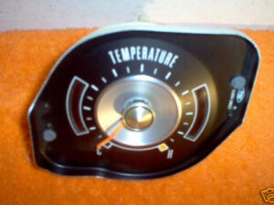 1969 1970 Mercury Cougar Hardtop Convertible ORIGINAL DASH TEMPERATURE GAUGE