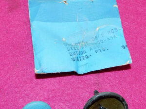 1976-1978 Ford Mustang II Ghia Mach 1 NOS AQUA SEAT UPHOLSTERY BUTTON